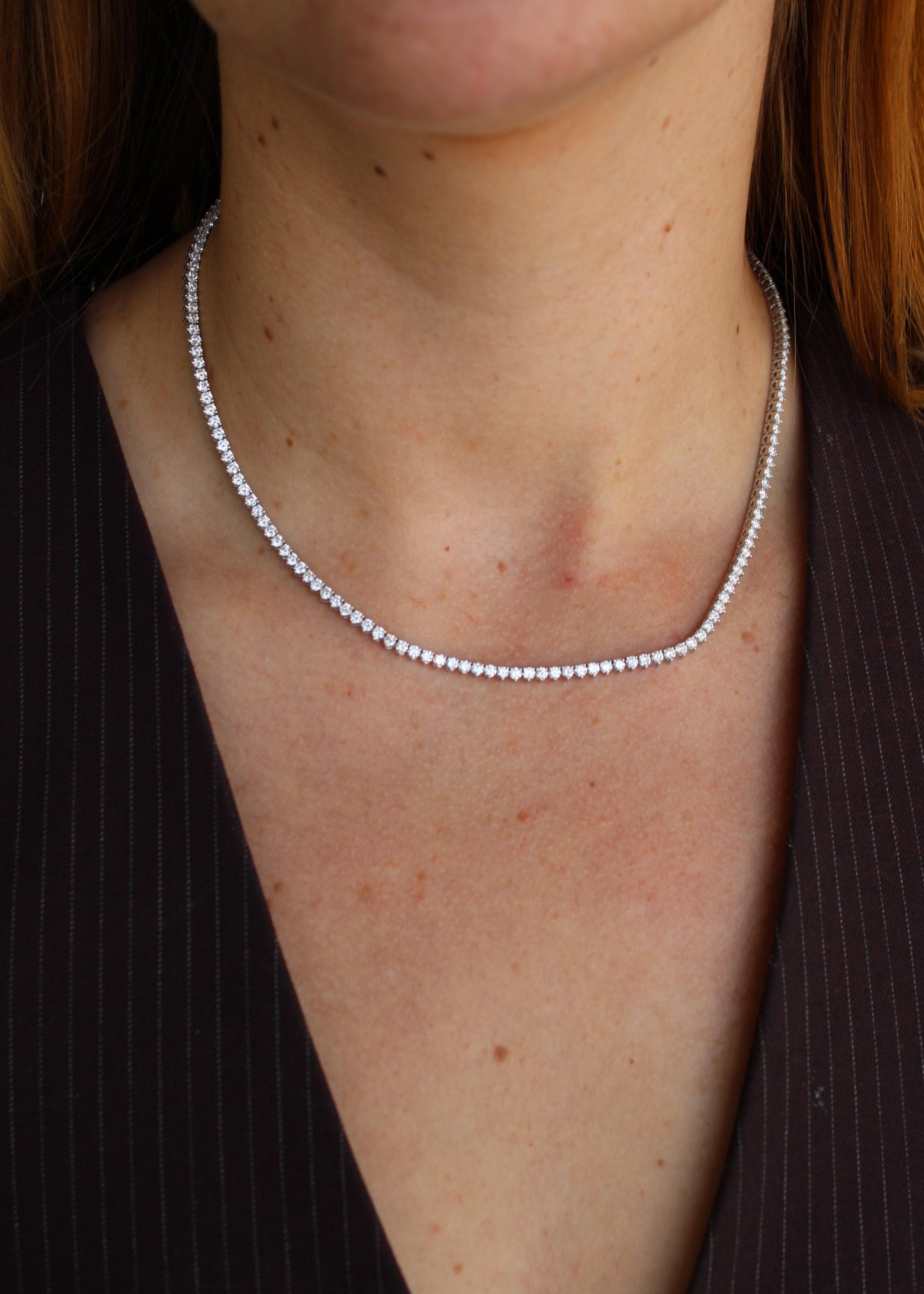 Tennis Necklace Diamonds