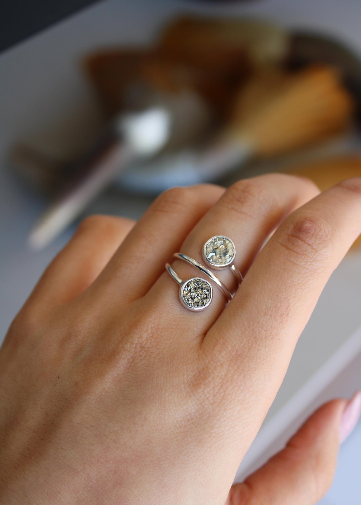 Anillo Espiral Plata