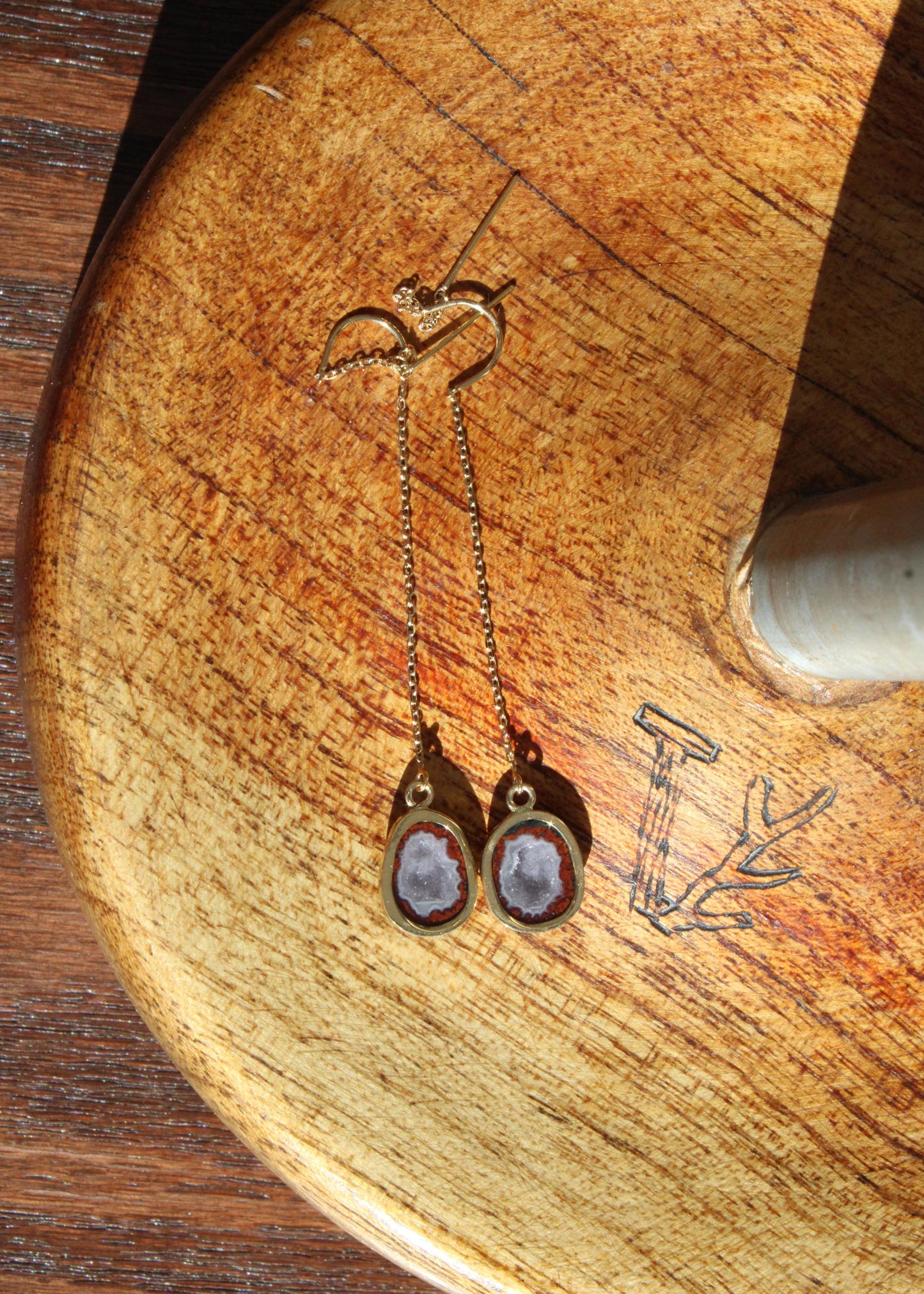 Aretes Voladores Oro