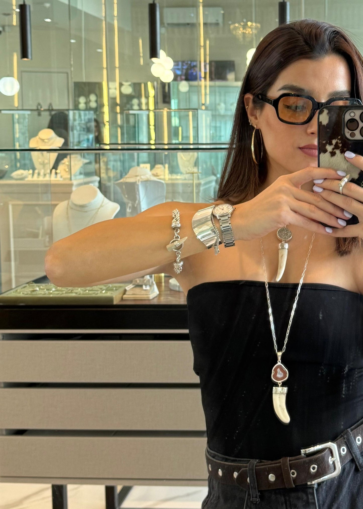 Anillo Cuerno Plata