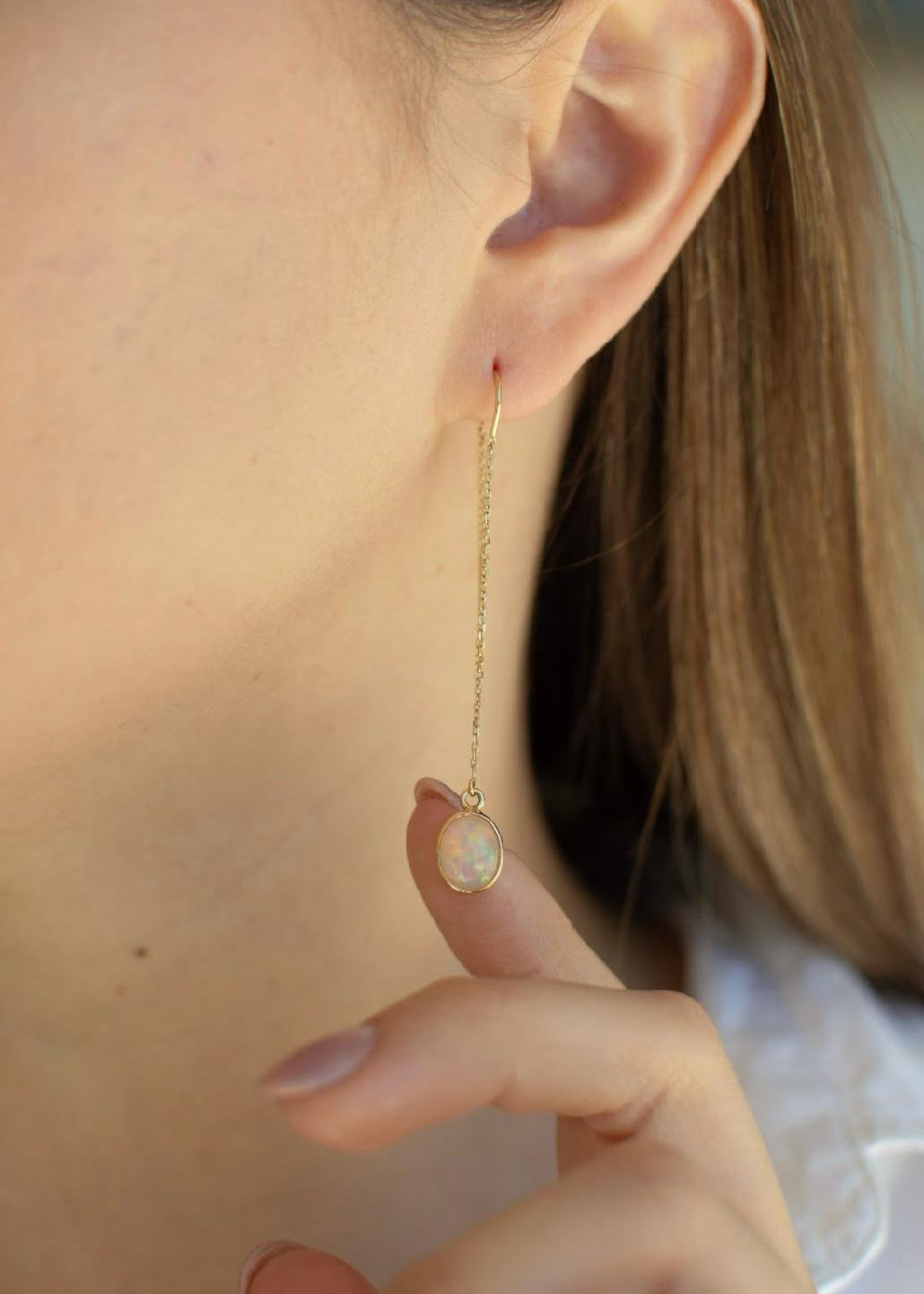Aretes Voladores Oro