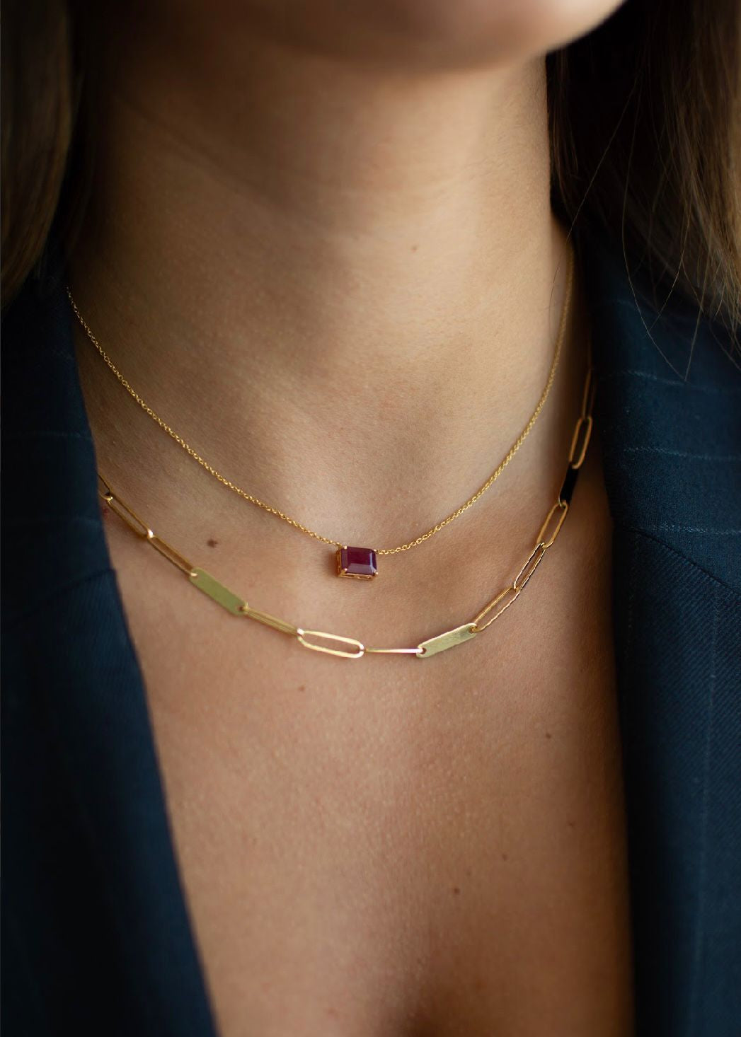 Collar Rubí Uñas