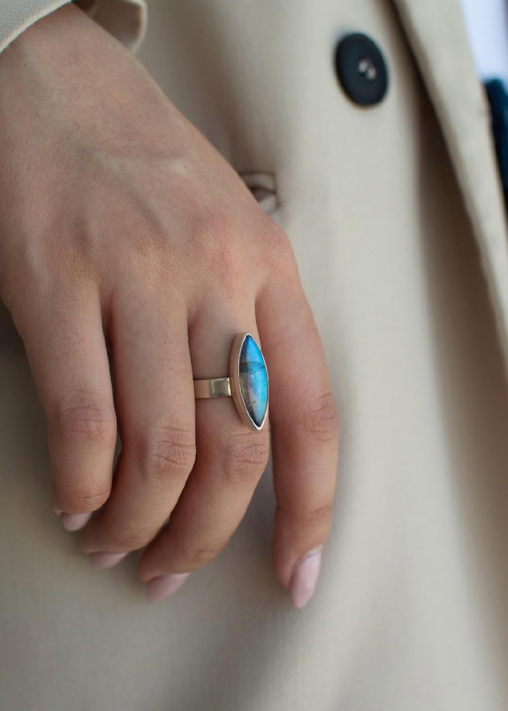 Anillo Labradorita