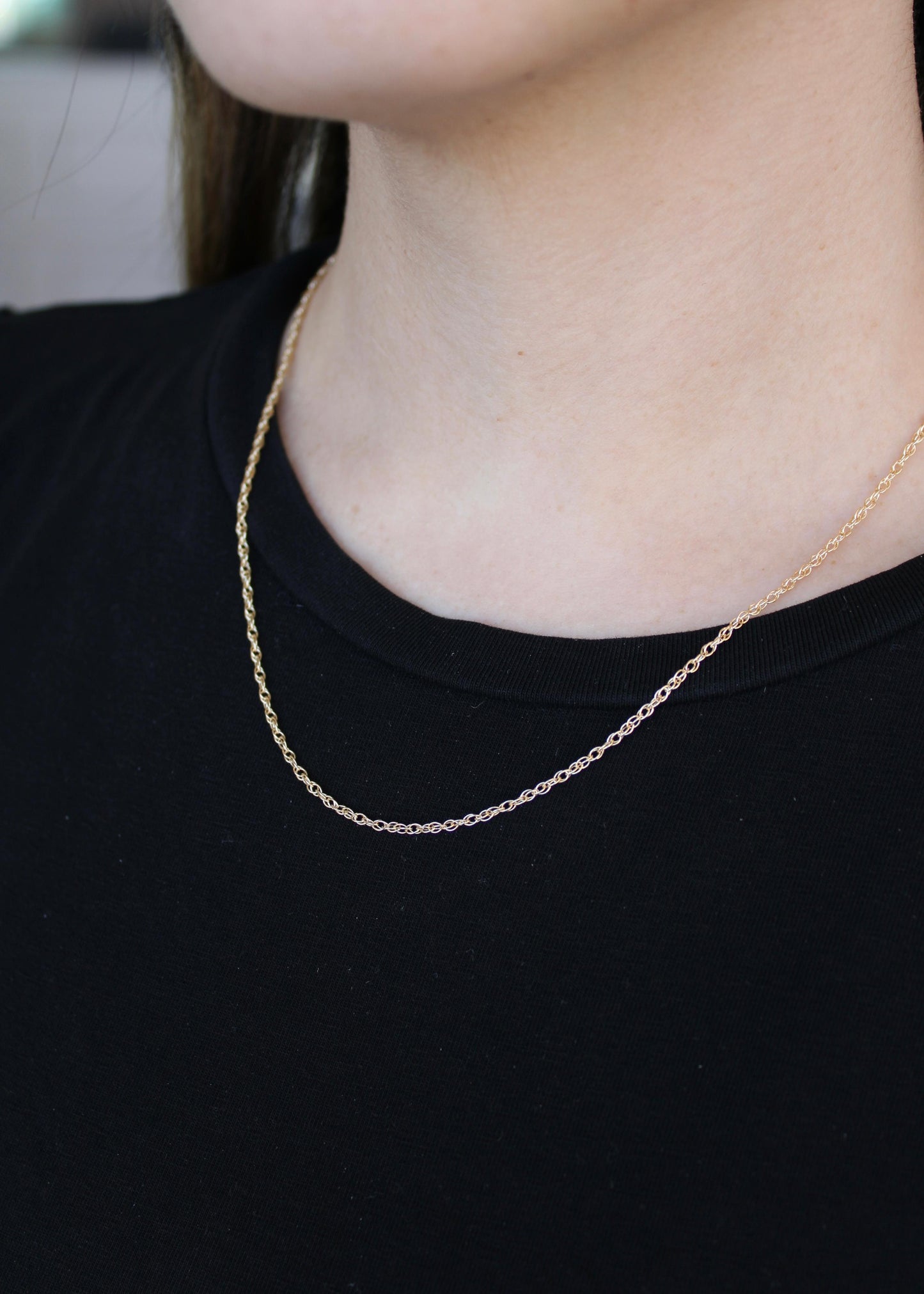 Cadena Torzal Goldfilled