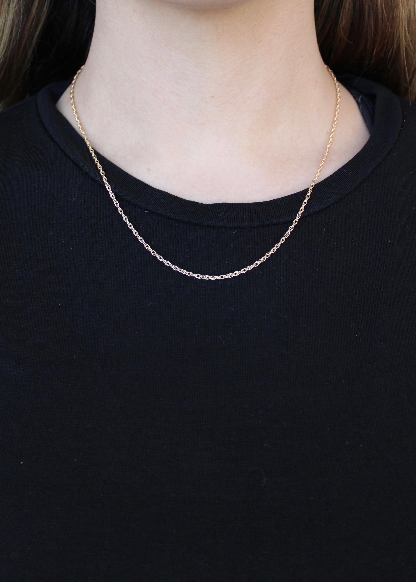 Cadena Torzal Goldfilled