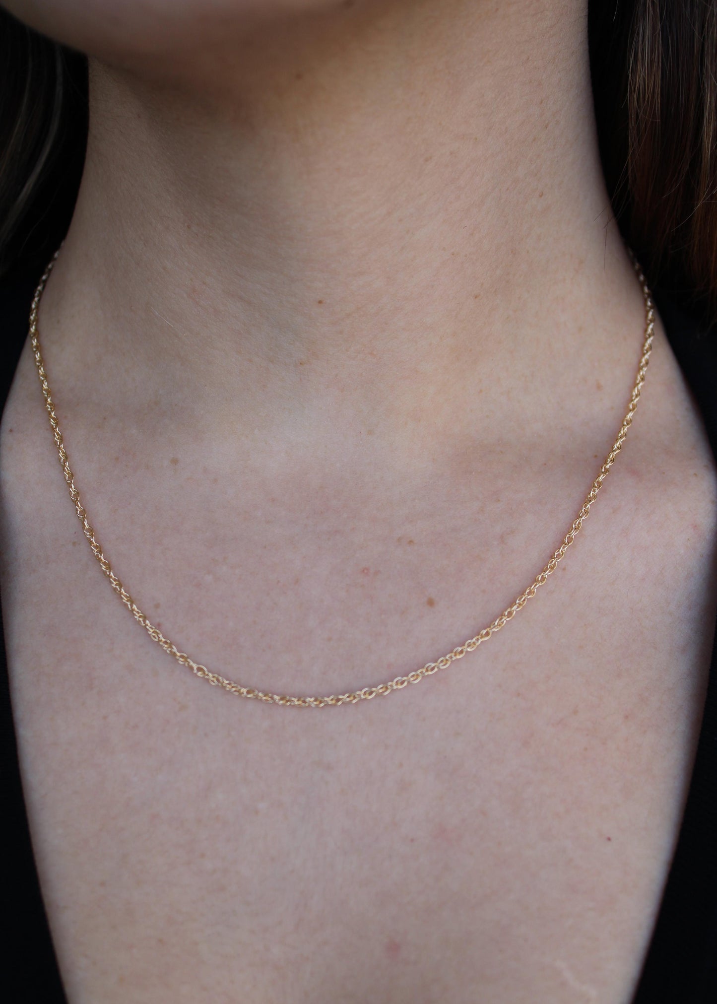 Cadena Torzal Goldfilled