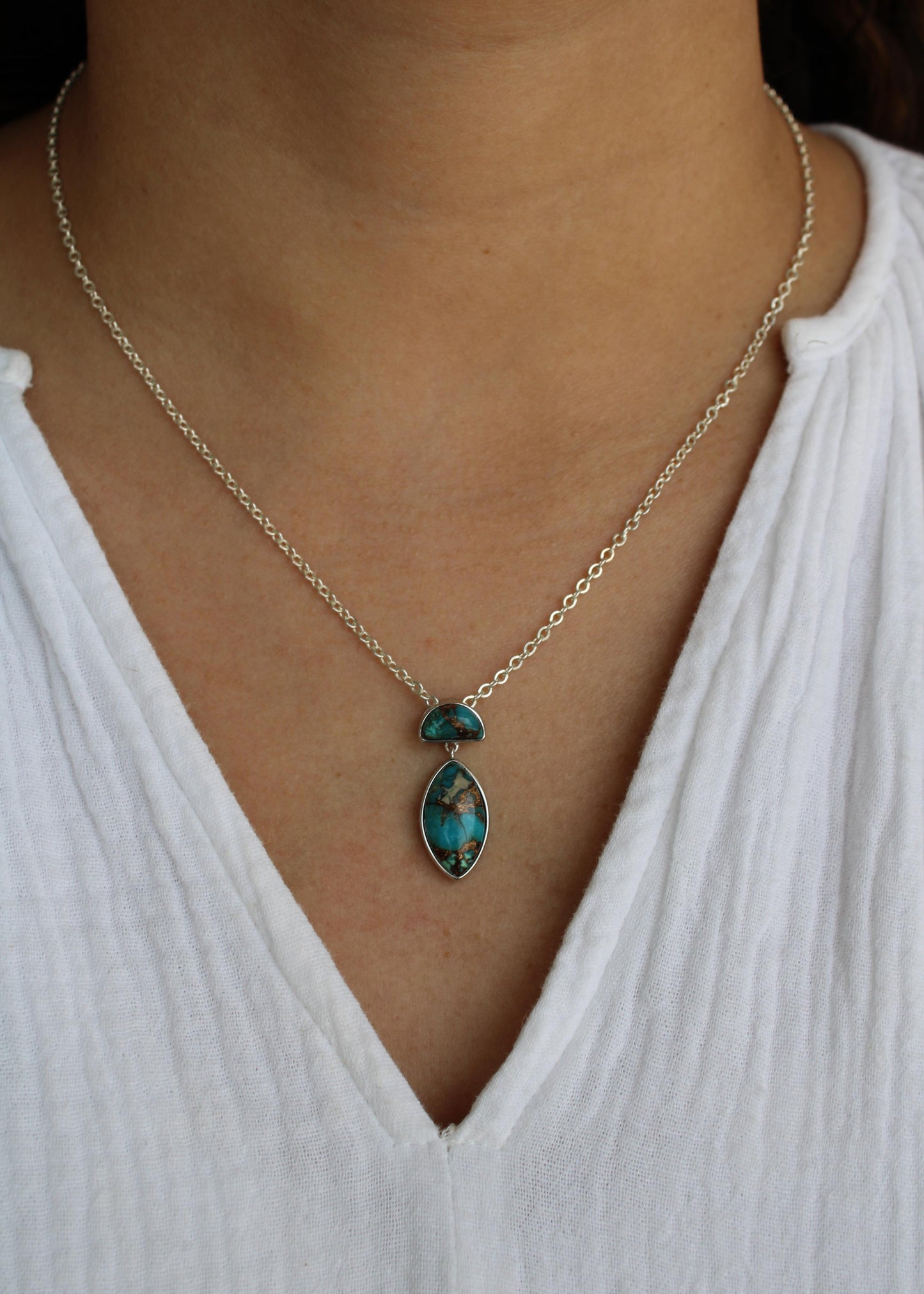 Collar Turquesa Mojave