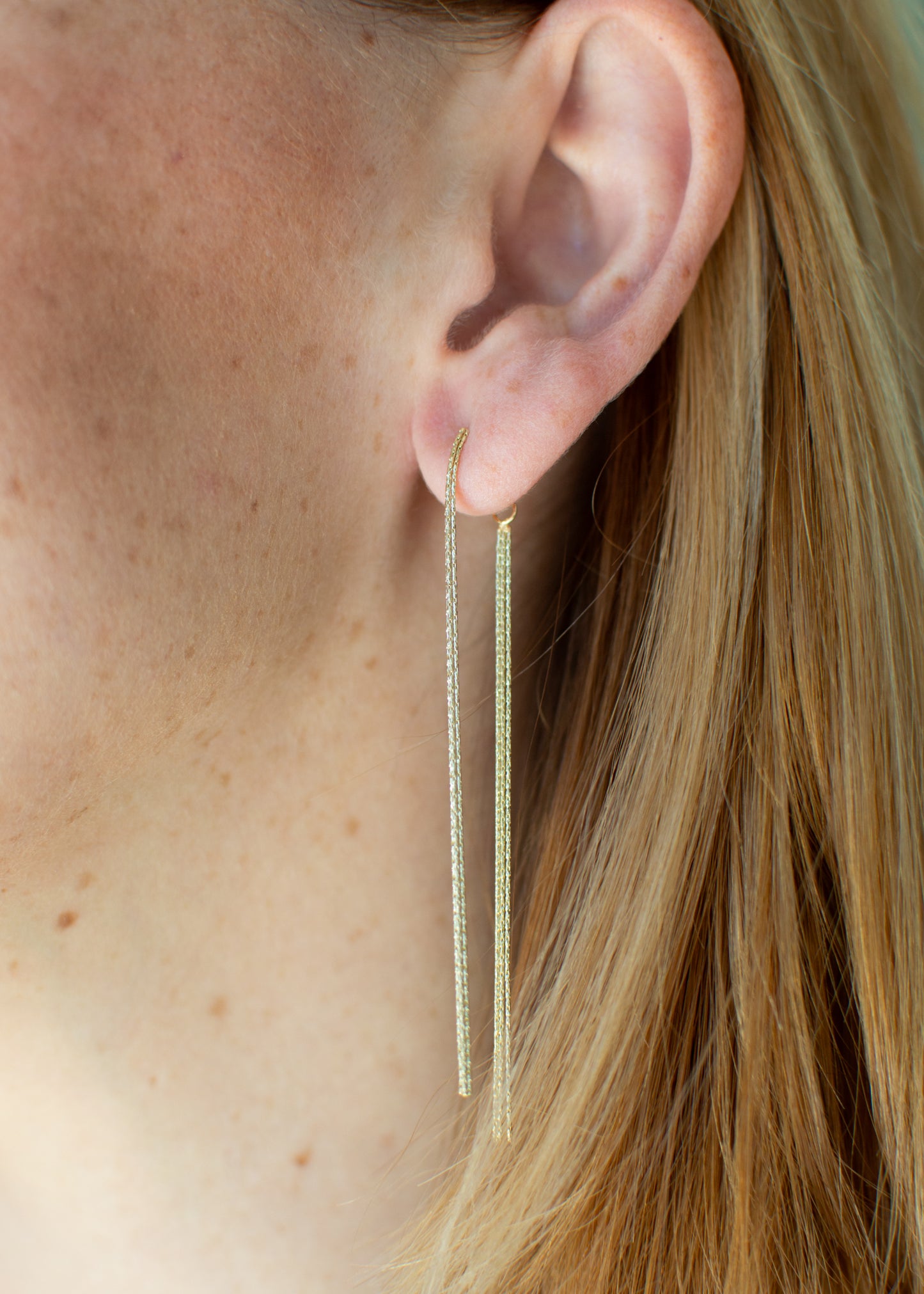 Aretes Waterfall Oro