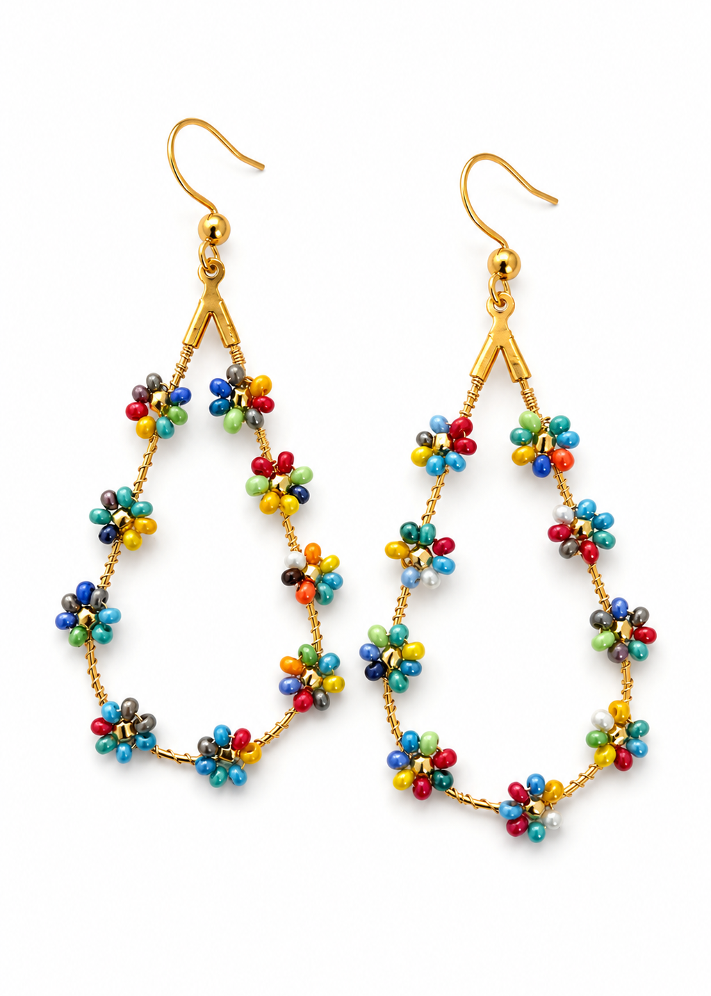 Aretes Flor