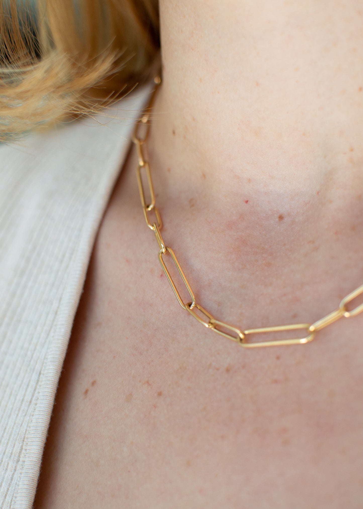 Cadena Eslabones Oro