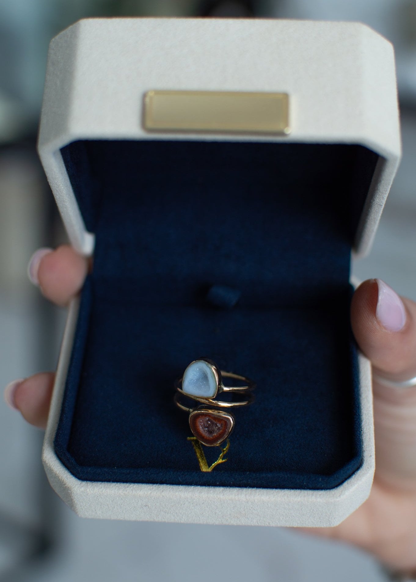 Anillo Espiral Oro