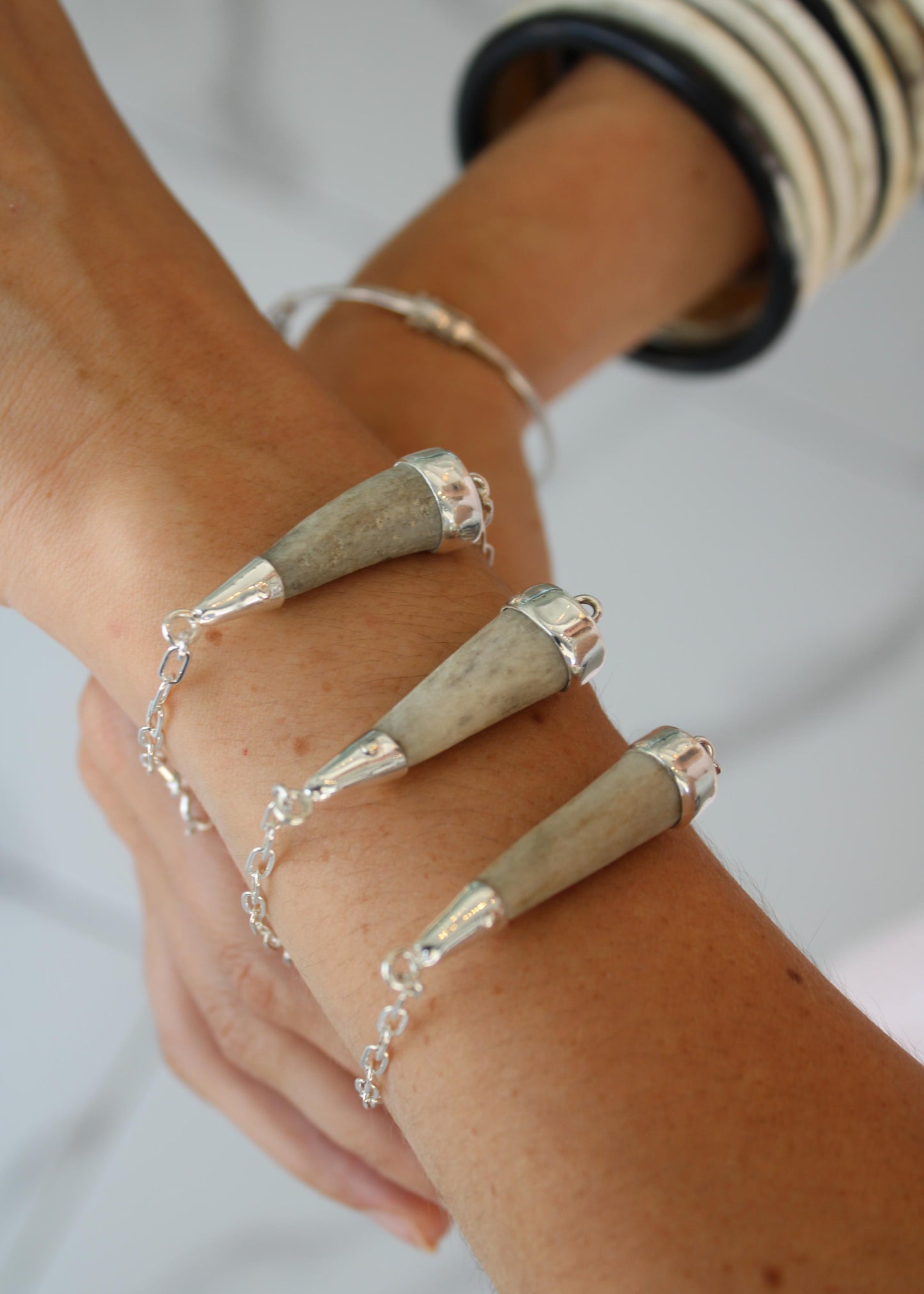 Pulsera Eslabones con Cuerno