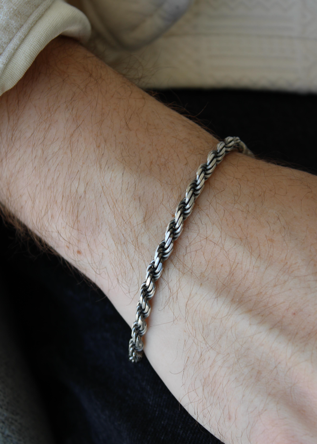 Pulsera Torzal Oxidada