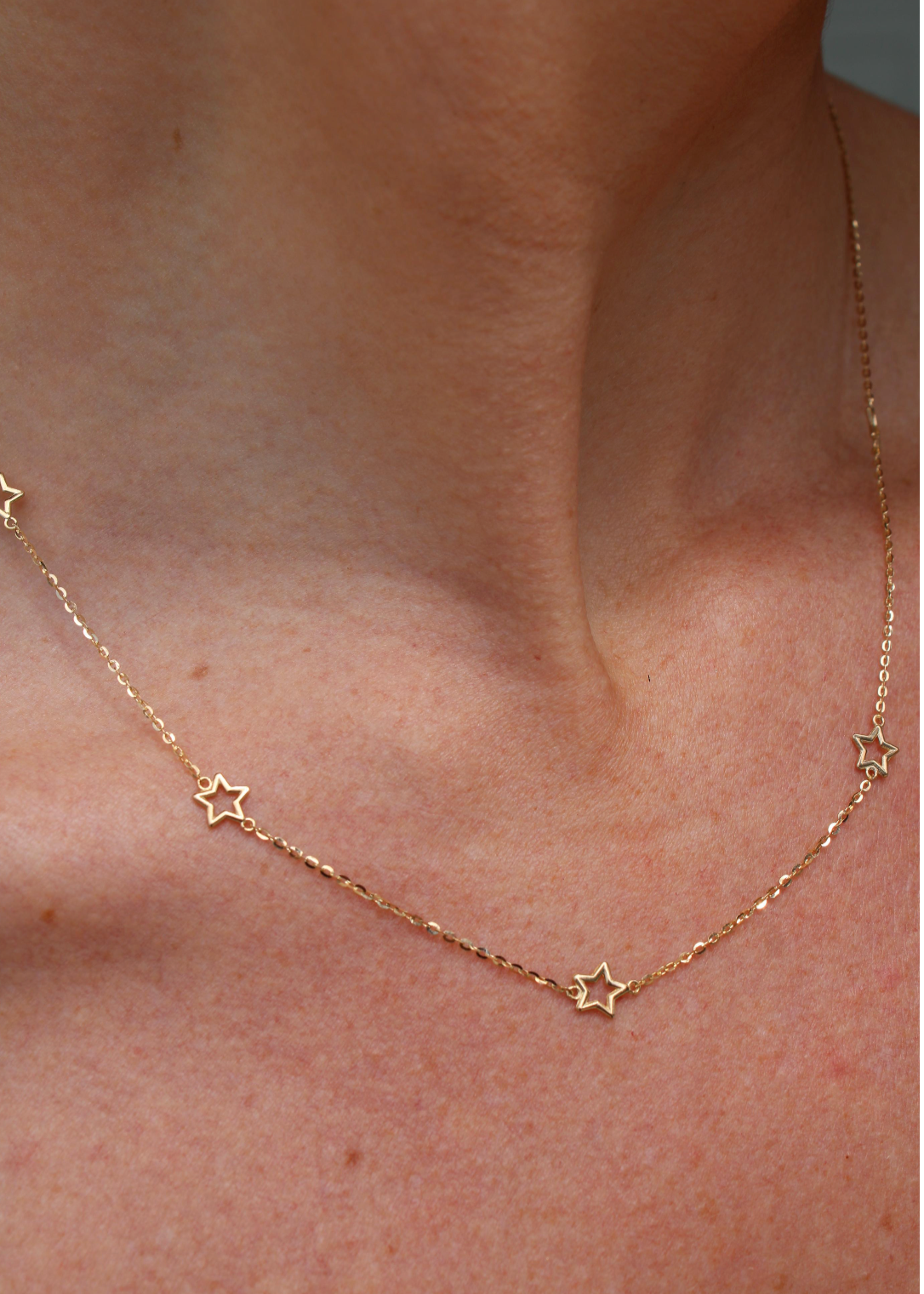Collar Estrellas Oro