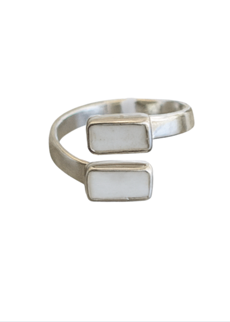 Anillo Doble Tapa Cuerno