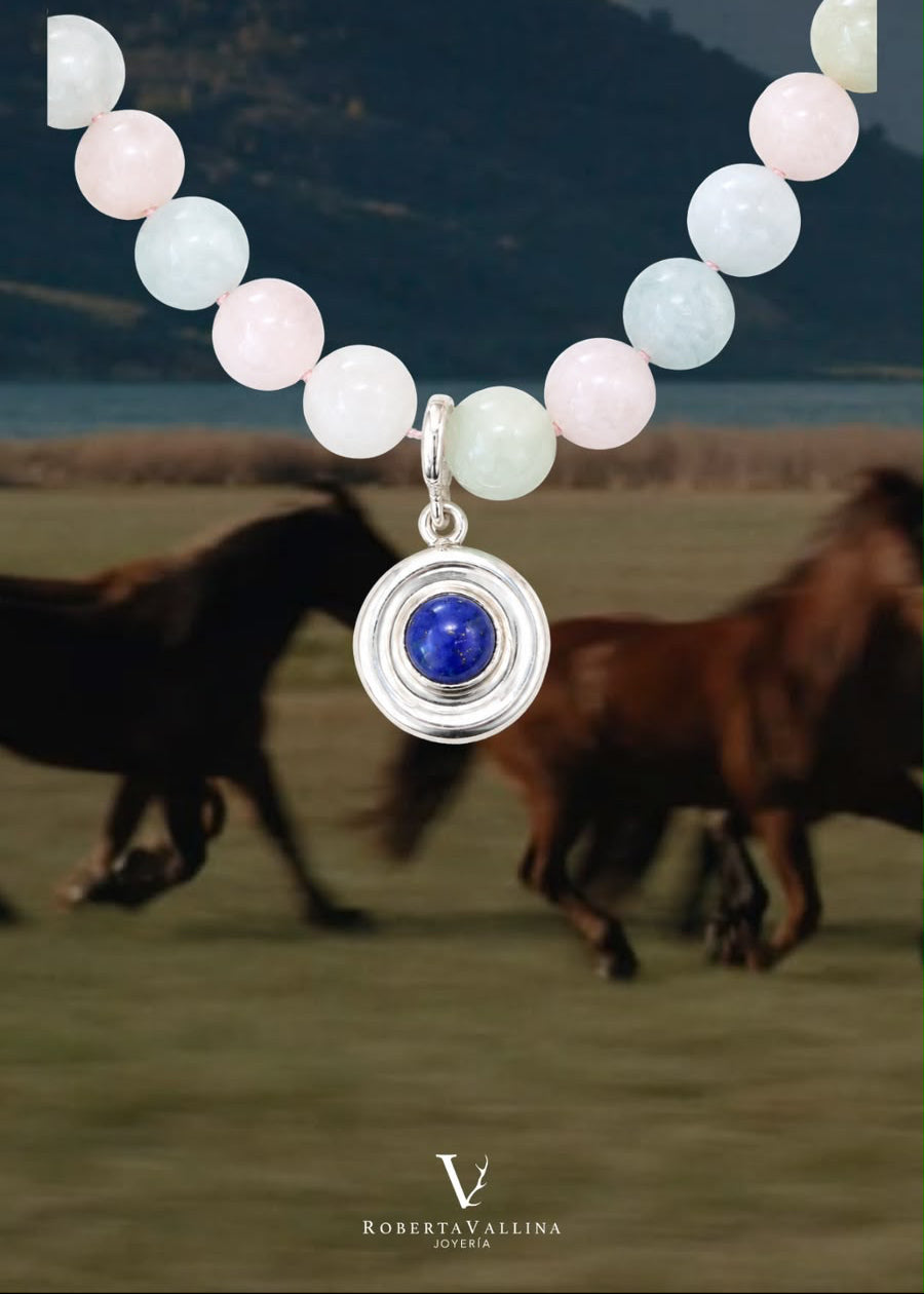 Charms Piedras Plata