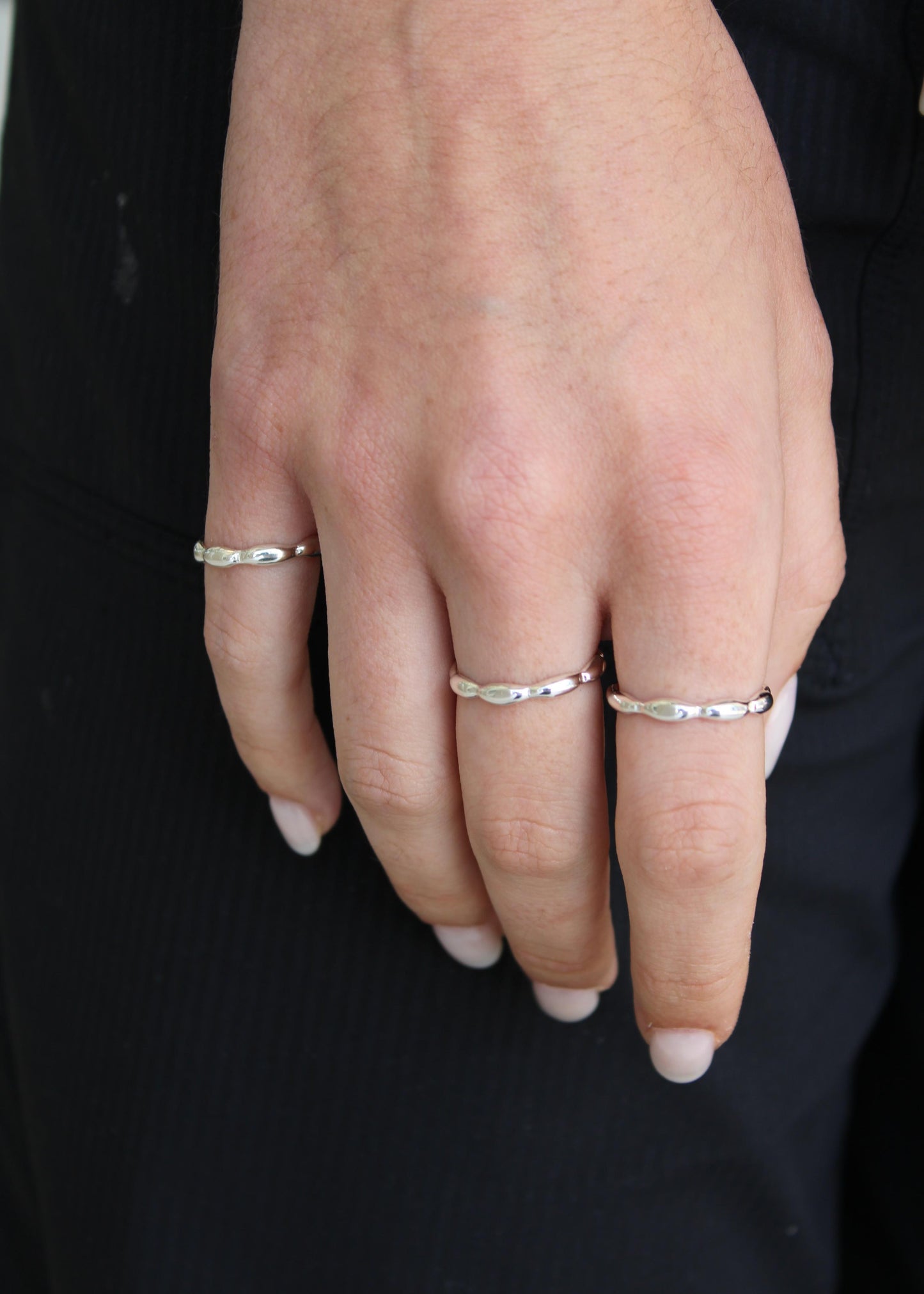 Anillo Wavy