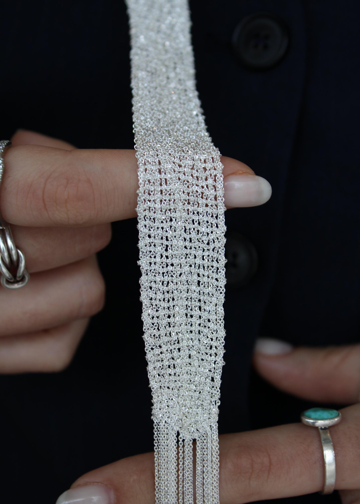Silver Scarf
