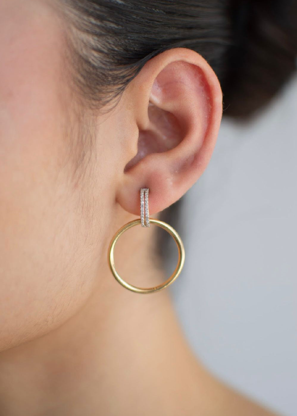 Aretes Londres Oro