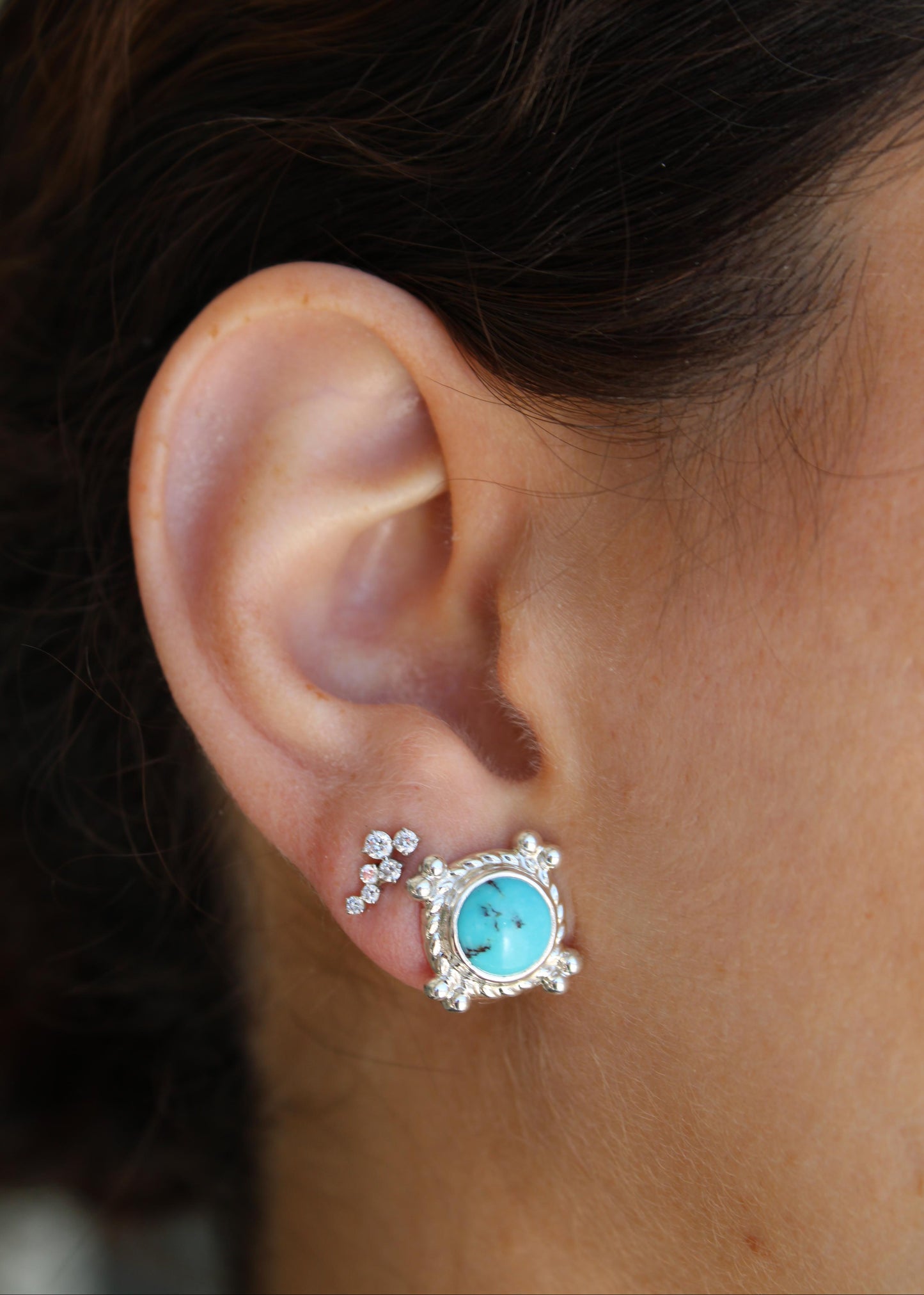 Aretes Vintage Plata
