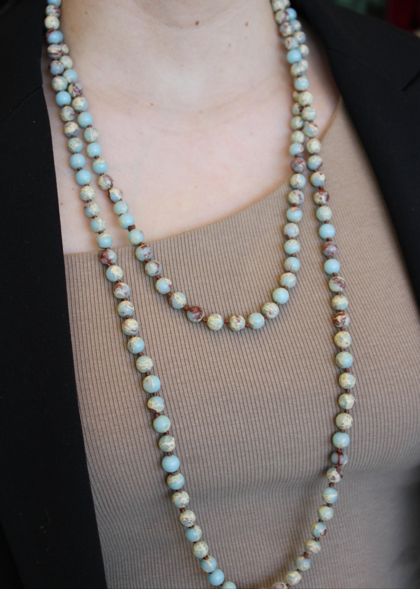 Collar Beaded Piedra