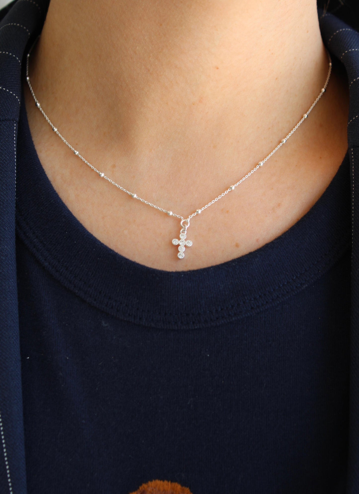 Cadena Religiosa Plata