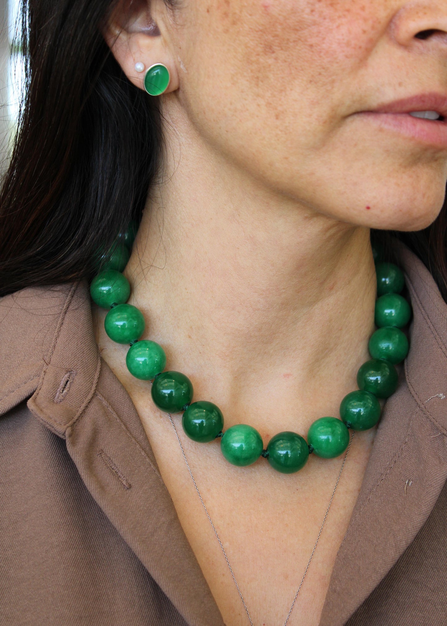 Broqueles Jade