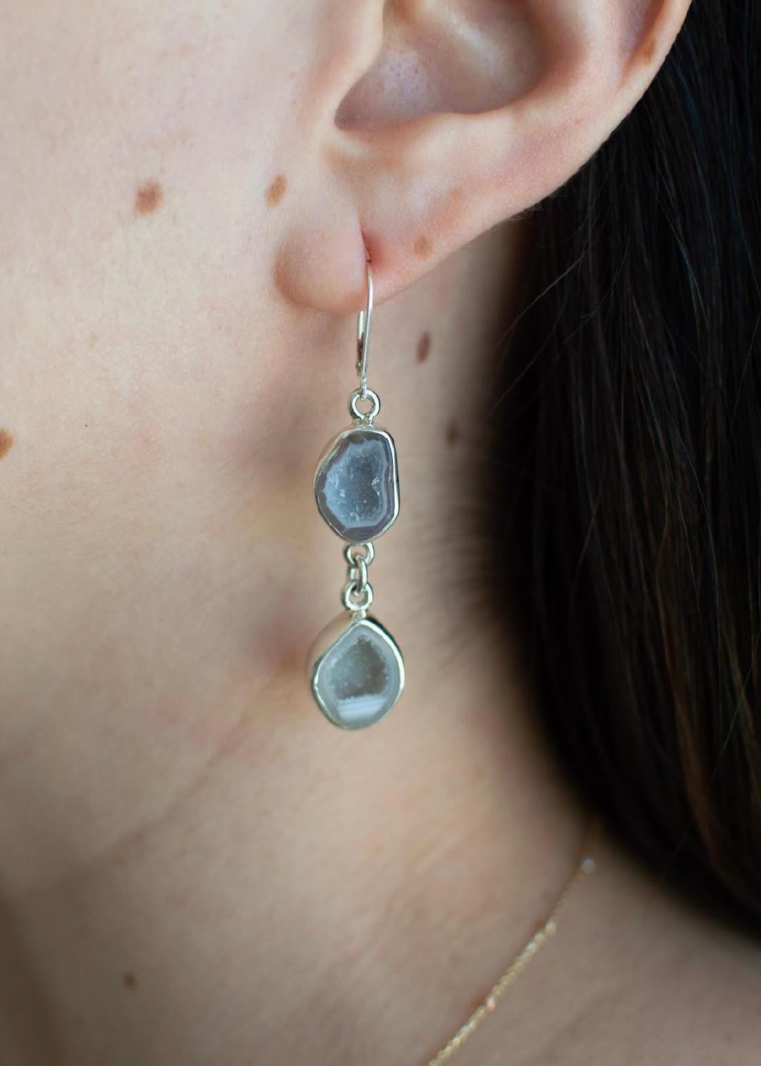Aretes Colgantes Geoda