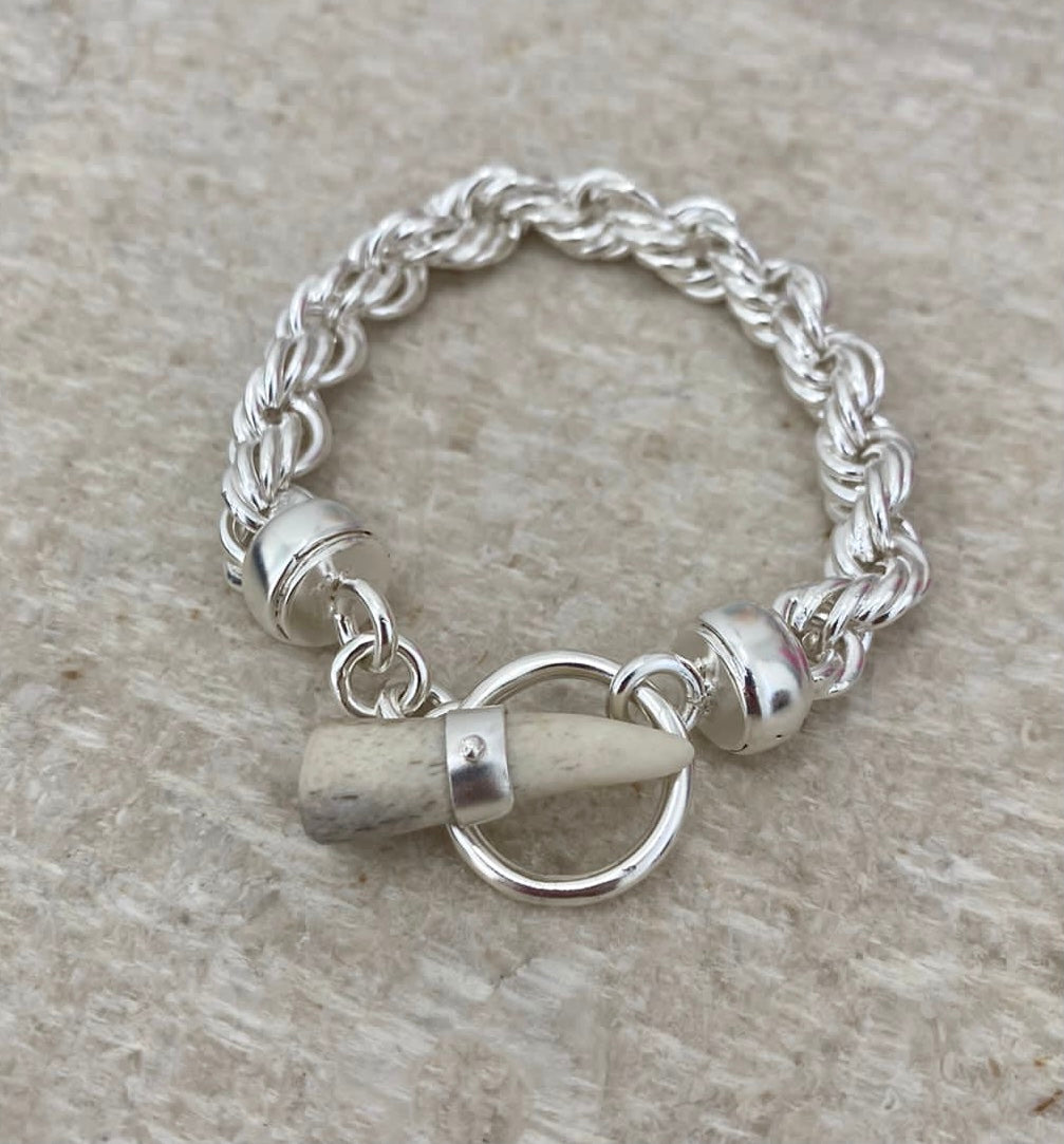 Pulsera Torzal c/Cuerno