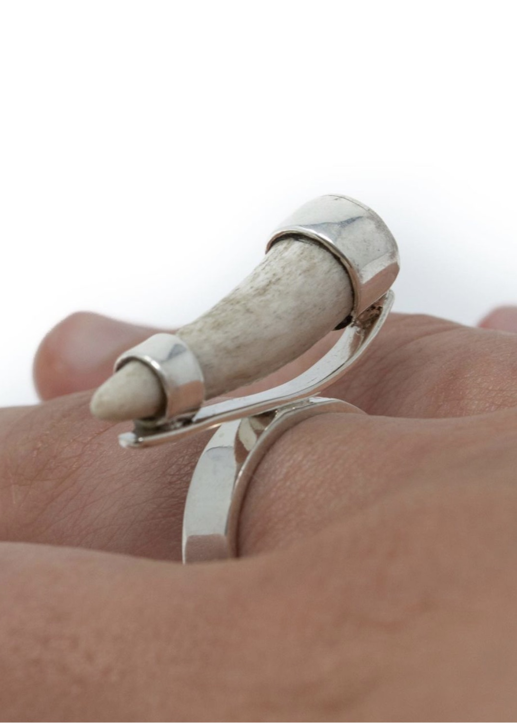 Anillo Cuerno Plata