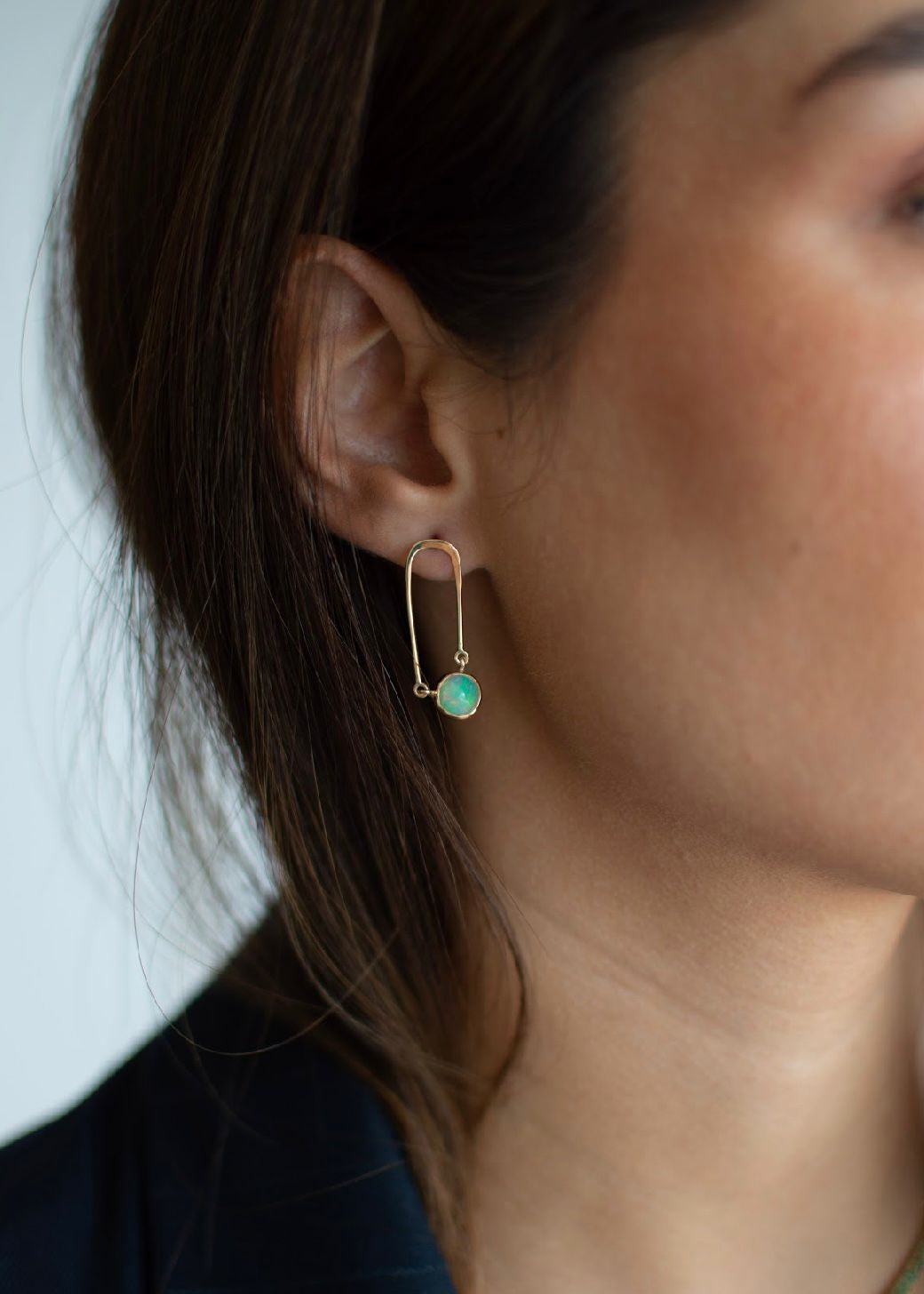 Aretes Arco Oro