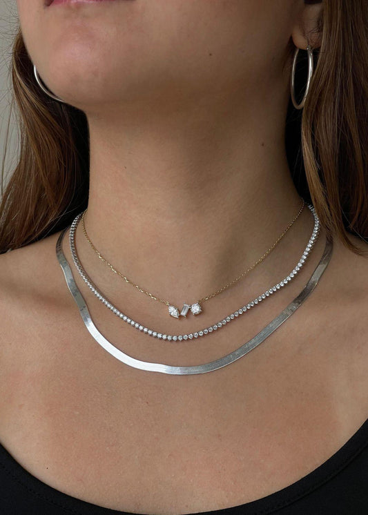 Tennis Necklace Diamonds