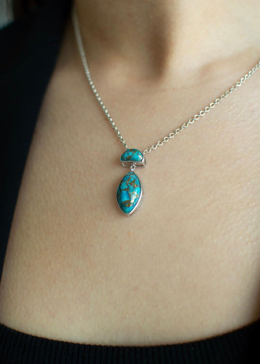 Collar Turquesa Mojave