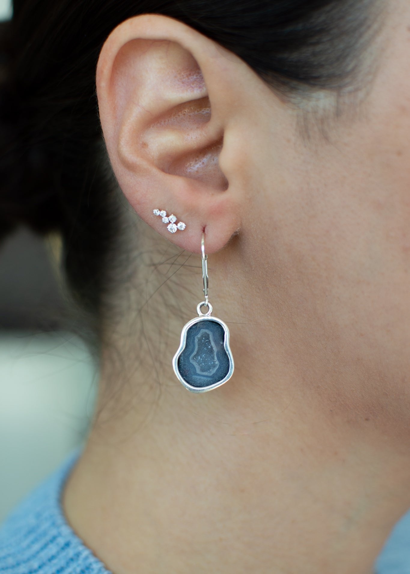 Aretes Colgantes Geoda