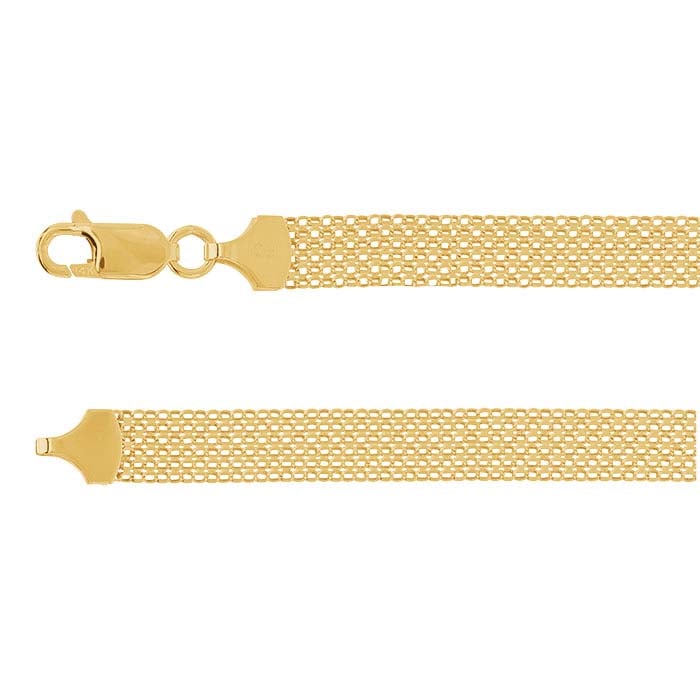 Cadena Tejida Oro