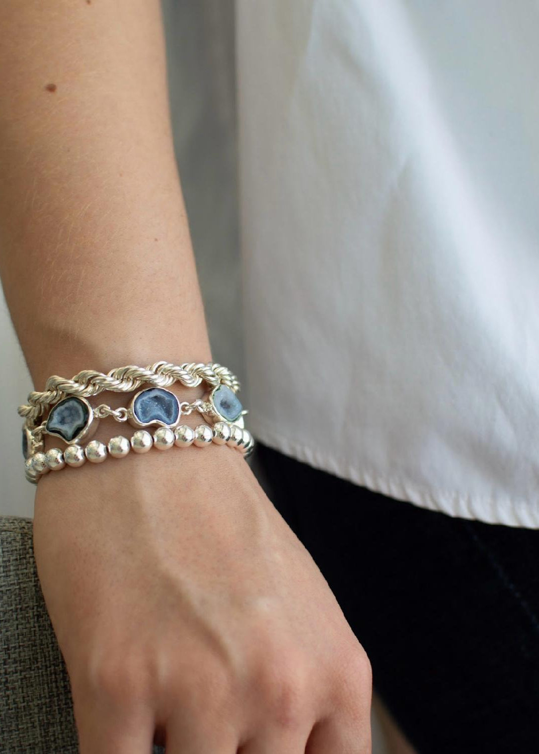 Pulsera Geodas