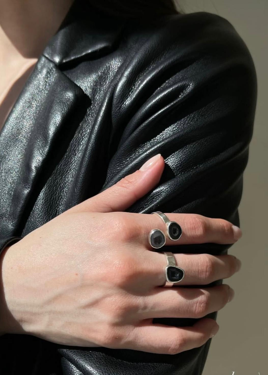 Anillo Doble Geoda