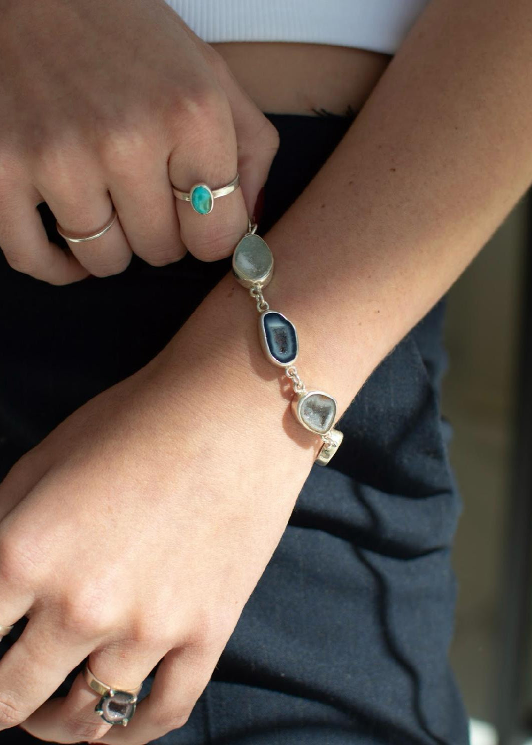 Pulsera Geodas