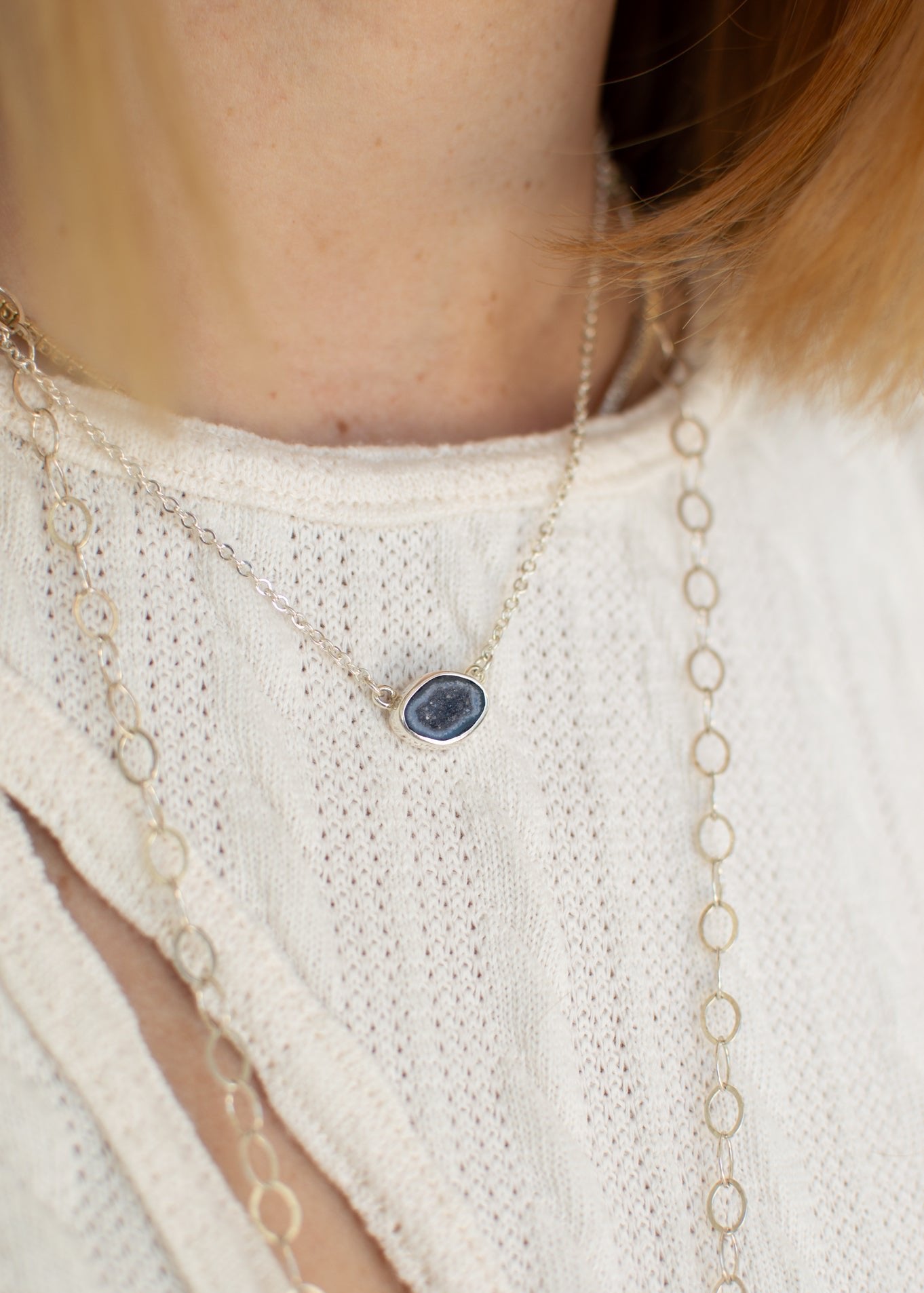 Collar Geoda Horizontal