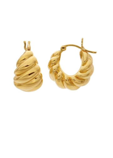 Hoops Croissant Oro