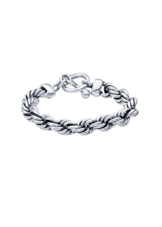Pulsera Torzal Plata