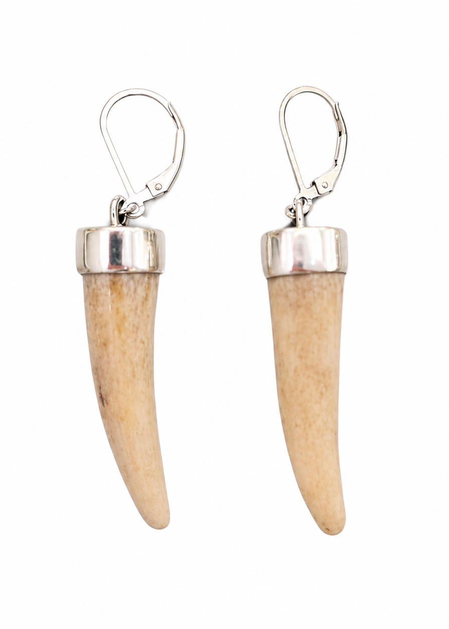 Aretes Colgantes Cuerno