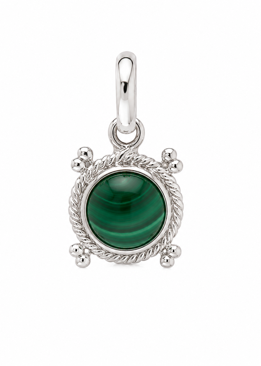 Charms Piedras Plata