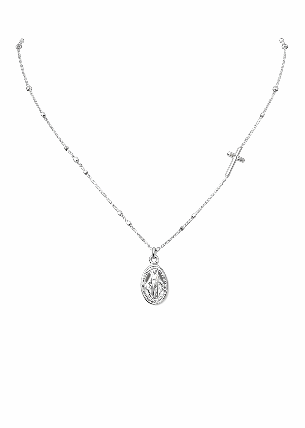 Cadena Religiosa Plata