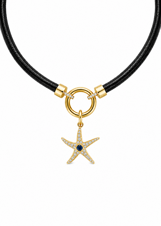 Choker Cuero Link