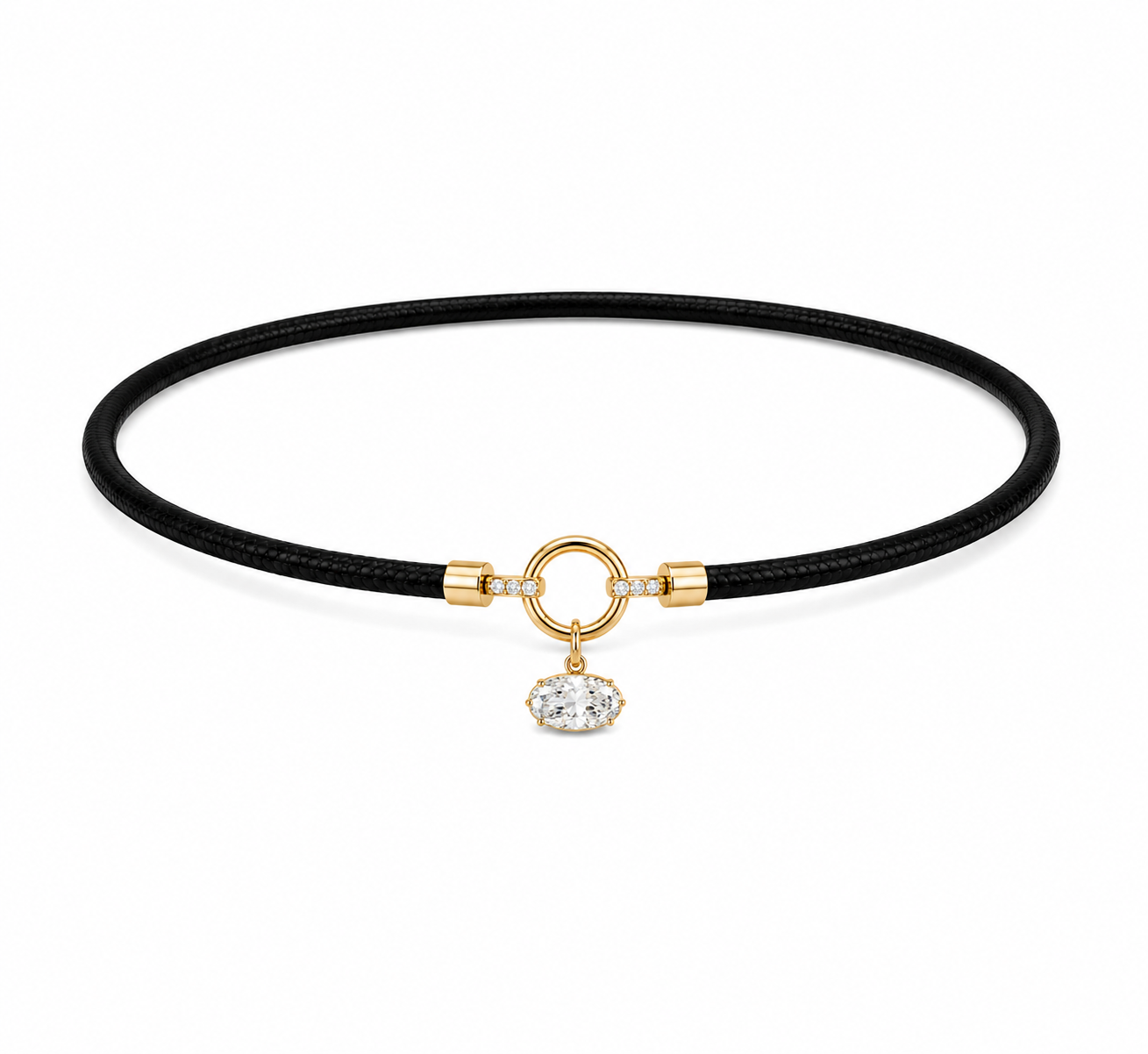 Choker Cuero Link