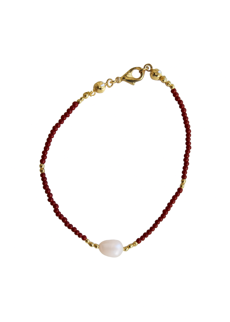 Pulsera Chaquiras Perla