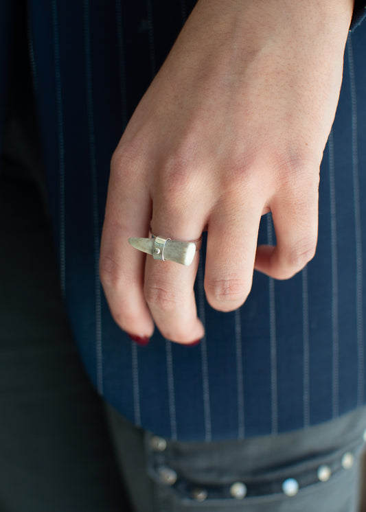 Anillo Cuerno Plata