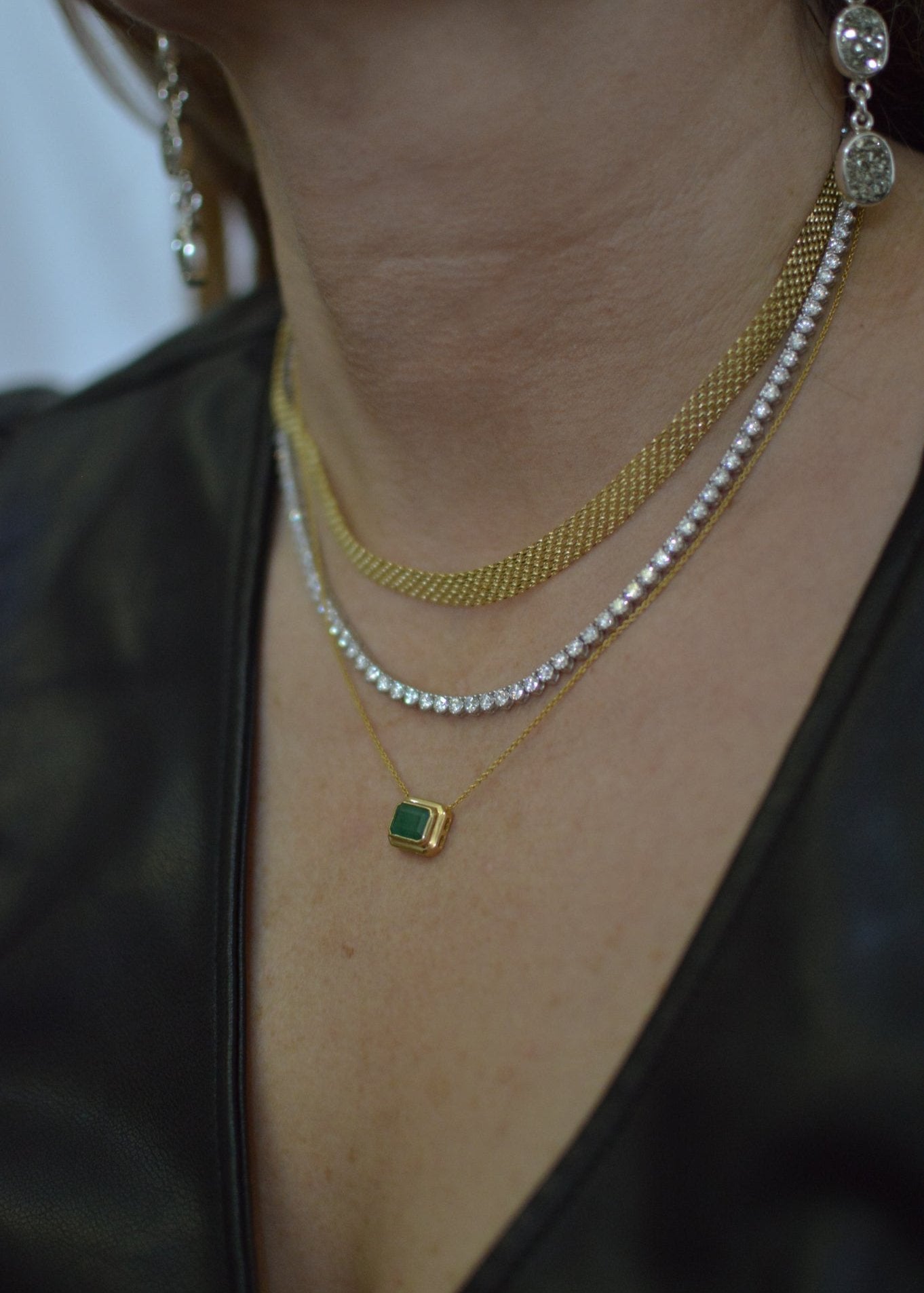 Cadena Tejida Oro