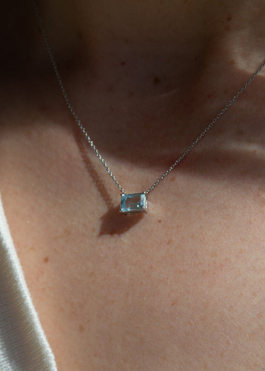 PRE ORDER Aquamarine Necklace